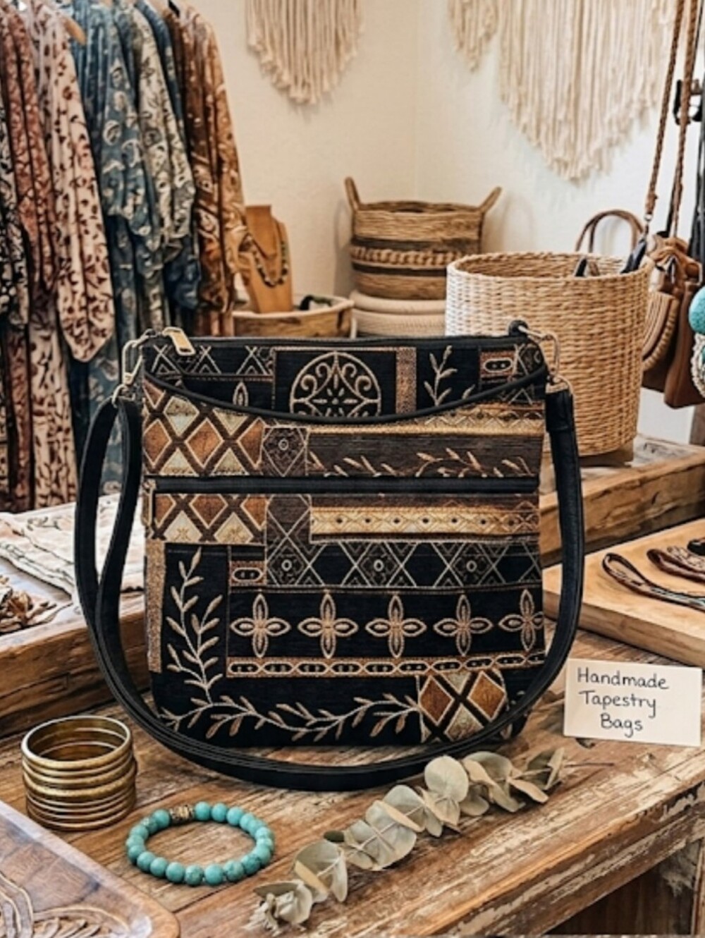DANNY K. BEVERLY HILLS | ARTISAN BOHO CROSSBODY (MADE IN USA)